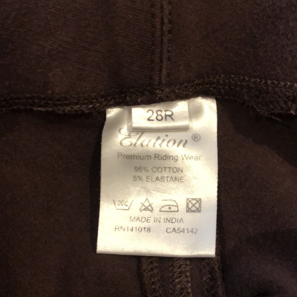 Elation Brown Riding Breeches - Picture 4 of 7